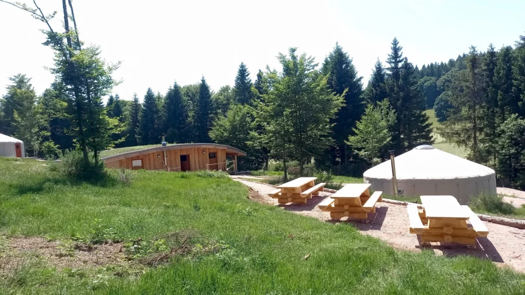 la yourte un autre monde accueil de public au hohwald